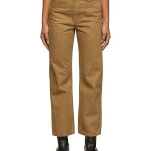 B Sides Plein jean size 26 klydes yarn die colorway (tan) NWT Jenni Kayne